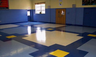 昊山環保塑膠地板 幼兒園 運動場所 醫用地板